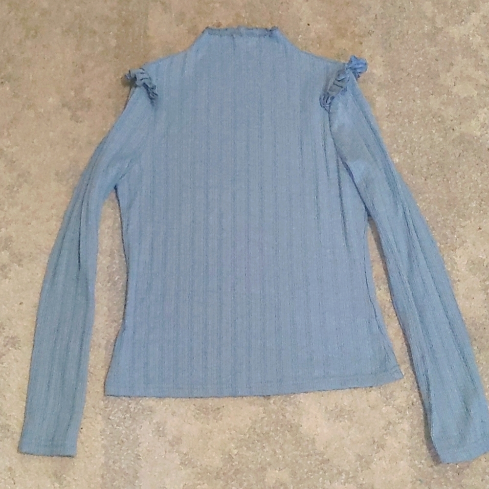 Dusty blue shirt